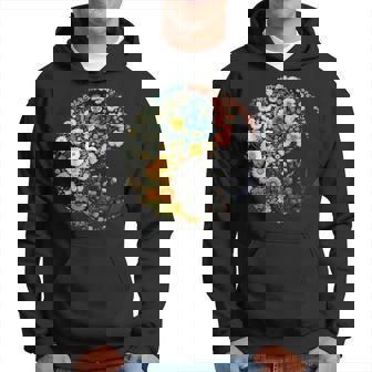 Fleur Taoïsme Yin Yangymboleur Taijitu Zen Yin Yang Sweat à capuche - Cadeauxyz