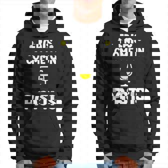 Frais Comme Un Pastis Humour Alcool Apéro Sweat à capuche - Cadeauxyz