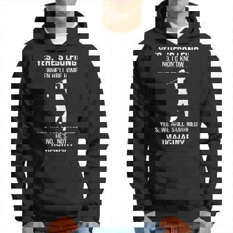 Golfí Él Es Golf No Noé Cuándo Sudadera - Regaloses