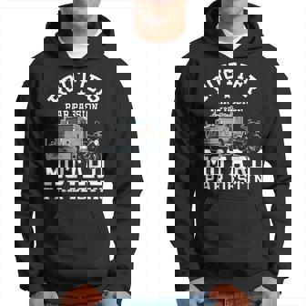 Homme Moto Camion Cadeau Humour Pour Motard Et Routier Sweat à capuche - Cadeauxyz