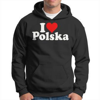 I Love Heart Polska Polen Kapuzenpullover - Geschenkecke
