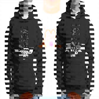 Malinois Dad Para Todos Los Papas Malinois Felpa con cappuccio - Novitaregali