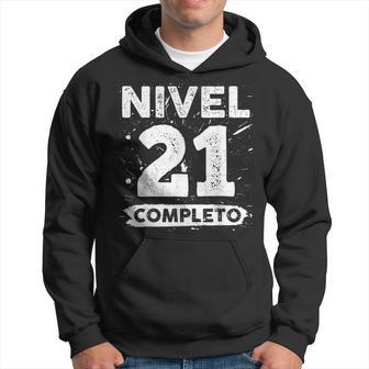 Nivel 21 Completo 21 Aniversario De Boda 21 Años Sudadera - Regaloses