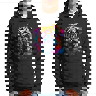 Perro Carlino Colorido Sudadera - Regaloses