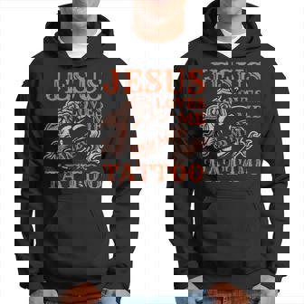 Tatuador Tatuado Tatuador Jesús Me Ama Con Mi Tatuaje Sudadera - Regaloses