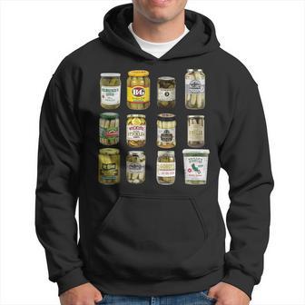 Vintage Eingelegte Eingelegte Gurken Für Liebhaber Eingelegt Kapuzenpullover - Geschenkecke