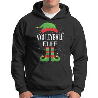 Volleyball Elfe Outfit Weihnachten Familie Elf Christmas Kapuzenpullover - Geschenkecke