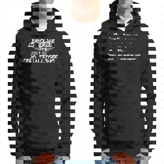 Zéro Tolérance Pour Zéro Intelligence Sweat à capuche - Cadeauxyz