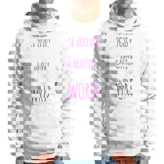 Donna Donnapiritosa Cambiare Carattere Nascevo Word Maglia Con Maniche Raglan Felpa con cappuccio - Novitaregali