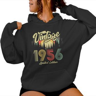 1956Intageintage Geburtstag Retro Männer Frauen Geschenk Kapuzenpullover für Damen - Geschenkecke