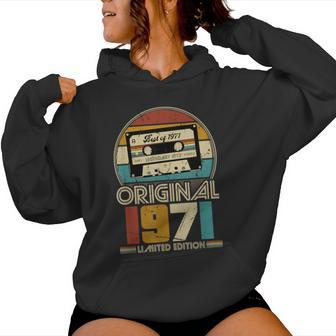 1971Intage Geburtstag Retrointage Männer Frauen Geschenk Kapuzenpullover für Damen - Geschenkecke