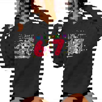 I Was 6 Now Im 7 Unicorn Birthday Girl For Men Women Kids Women's Hoodie | Mazezy