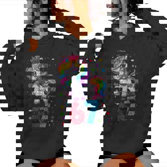 67 Meme Unicorn For Girls Six Seven Meme Happy Dot Day Women's Hoodie | Mazezy