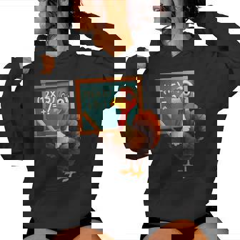 67 Thanksgiving Turkey Math Teacher Six Seven Meme Women Hoodie | Mazezy