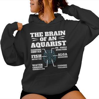 Acuario Divertido Para Hombres Y Es Pecera Acuarista Amantes De Los Peces Sudadera con capucha para mujer - Regaloses