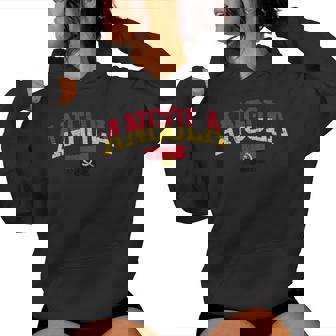 Angola Patriotic Angolan National Flag Women Kids Men Women's Hoodie | Mazezy