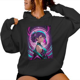 Animegirl Anime Manga Beauté Mignon Et Cool Fille 14 Sweat à capuche femme - Cadeauxyz