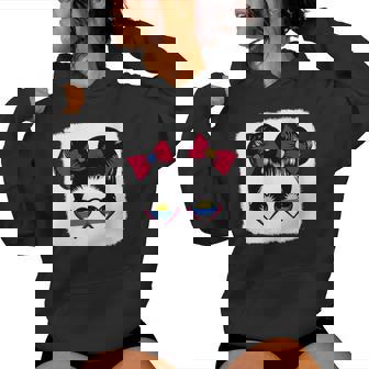 Antiguan Girl Antigua Barbuda Pride Antiguan Flag Roots Women's Hoodie | Mazezy