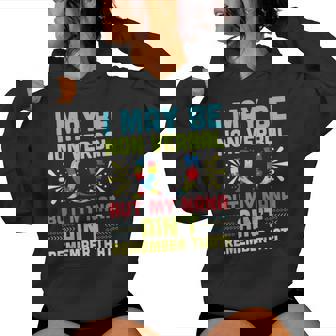 Autistic I May Be Non Verbal But My Nana Ain't Remember That Women Hoodie | Mazezy