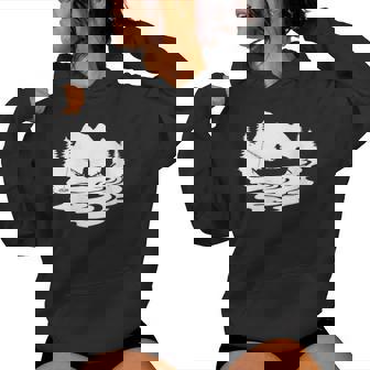 Bass Fishing Boating Lover Lake Fisher Women Sea Women's Hoodie | Mazezy