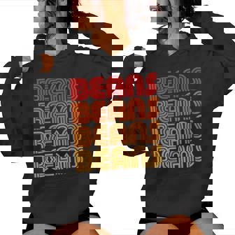 Beans Legumes Chili Pinto Refried Mexican Food Frijoles Love Women's Hoodie | Mazezy