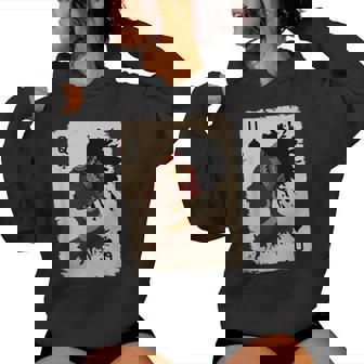 Black Queen Afro Dope Proud Melanin African American Woman Women Hoodie - Monsterry