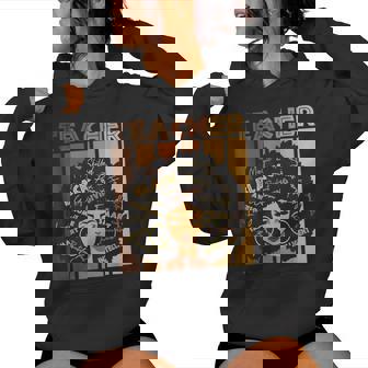 Black Smart Teacher Afro Girl Melanin African American Wowen Women Hoodie - Monsterry