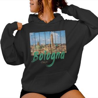 Bologne Émilie-Romagne Italieintageouvenir Sweat à capuche femme - Cadeauxyz