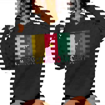 Cameroon Flag Vintage Pride In My DNA For Men Women Kids Women's Hoodie | Mazezy