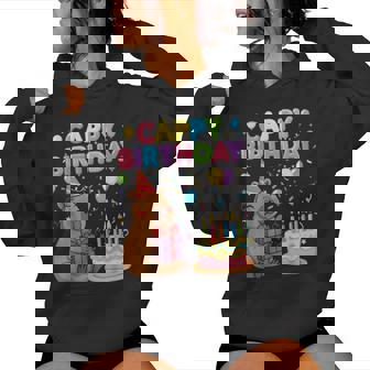 Capybara Lovers Cappy Birthday Girl Boy Happy Birthday Party Women Hoodie | Seseable FR