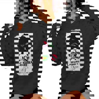 Caribbean Girl Roots Guyana And Trinidad Tobago Mix Heritage Women's Hoodie | Mazezy