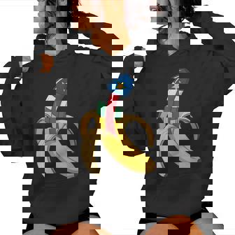 Central African Republic Banana Women's Hoodie | Mazezy