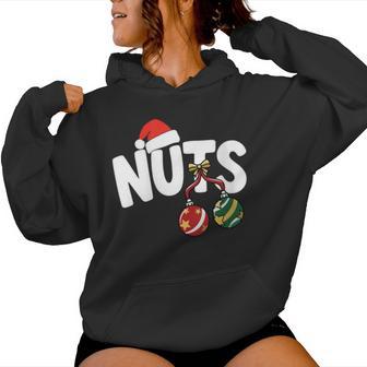 Chestnuts Christmas Matching Couple Chest Nuts Couples Women's Hoodie | Mazezy