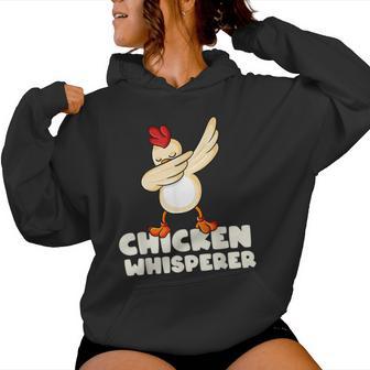 Chicken Whisperer Hühner Bauer Landwirt Hühnerflüsterer Kapuzenpullover für Damen - Geschenkecke