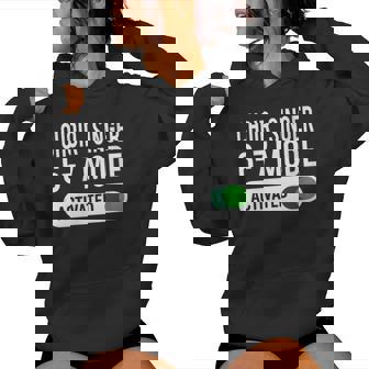 Choir Singer 6-7 Mode Activated Job Title Women's Hoodie | Mazezy