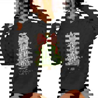 Christian Be The Light Christmas Tree Bible Verse Christians Women Hoodie - Thegiftio