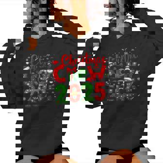 Christmas Crew 2025 Snowman Xmas Family Matching Men Women Hoodie | Seseable UK