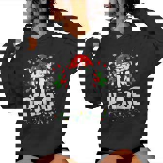 Christmas I Come In Peace Couple Matching Women Women Hoodie - Monsterry