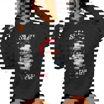 Christmas Santa Says Six Seven 6 7 Meme Xmas Boys Girl Women Hoodie | Seseable CA