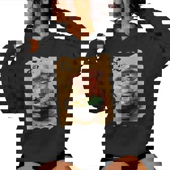 Cochon Homme Kawaii Mangeant Ramen Japonais Cochon Sweat à capuche femme - Cadeauxyz