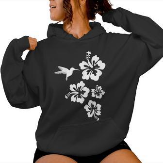 Colibri Fleurs D'hibiscus Hommes S Enfants Hibiscus Sweat à capuche femme - Cadeauxyz