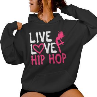 Cool Hip Hop Dancer For Girls Hip Hop Lovers Women Hoodie | Mazezy