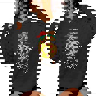 Cool Pizza Skateboard Lovers 6th Birthday Boys Girls Kids Women's Hoodie | Mazezy