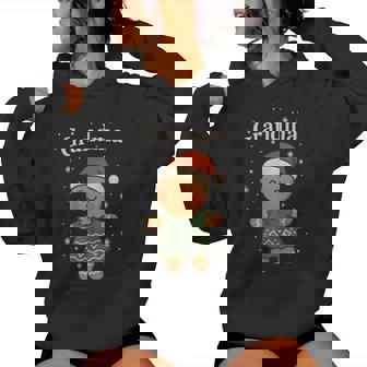 Cute Grandma Gingerbread Family Matching Christmas Women Women Hoodie | Mazezy