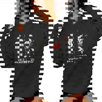 Your Dad My Dad Bass Guitar Musician Women's Hoodie | Mazezy