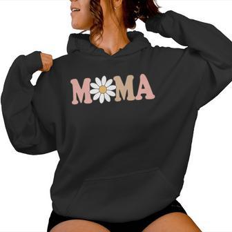 Dad Mama Daisy Wild Flower Bloom One 1St Birthday Wild One Women Hoodie - Thegiftio