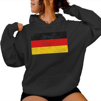 Deutschland Flagge Grafik Für Männer Frauen Kinder Kapuzenpullover für Damen - Geschenkecke