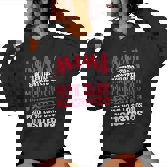 Día De La Madre Es Mamá Hija Hijo Regalo Madre Sudadera con capucha para mujer - Regaloses