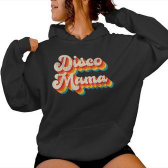 Disco Costume 70S Vintage Retro Disco Mama Women Hoodie - Thegiftio UK