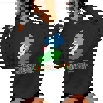 Djiboutian Flag Of Djibouti African Men Women Kids Women's Hoodie | Mazezy